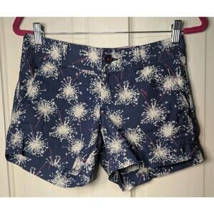 Lilly Pulitzer Callahan Sparkler Glow Shorts Rare Twill Women's Size 2 (850)